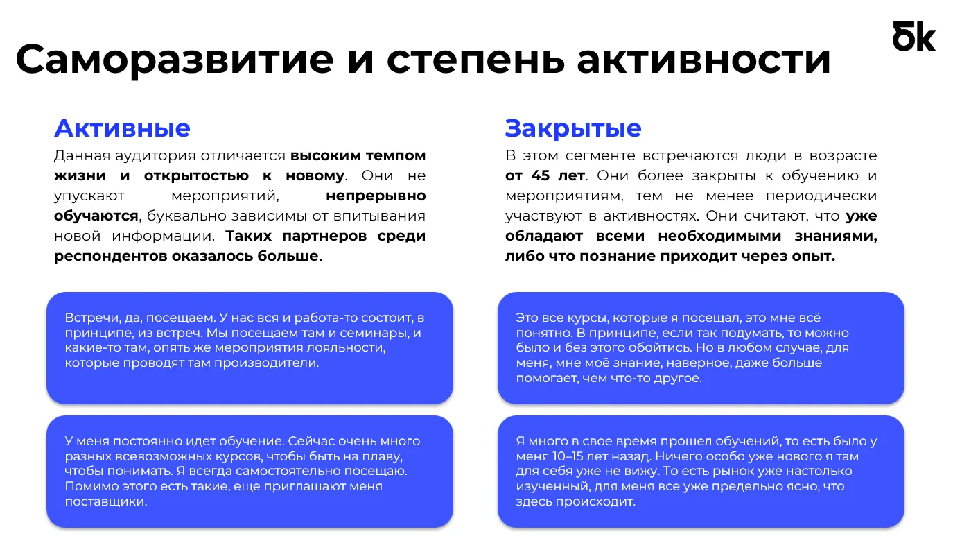 Описание целевой аудитории пример