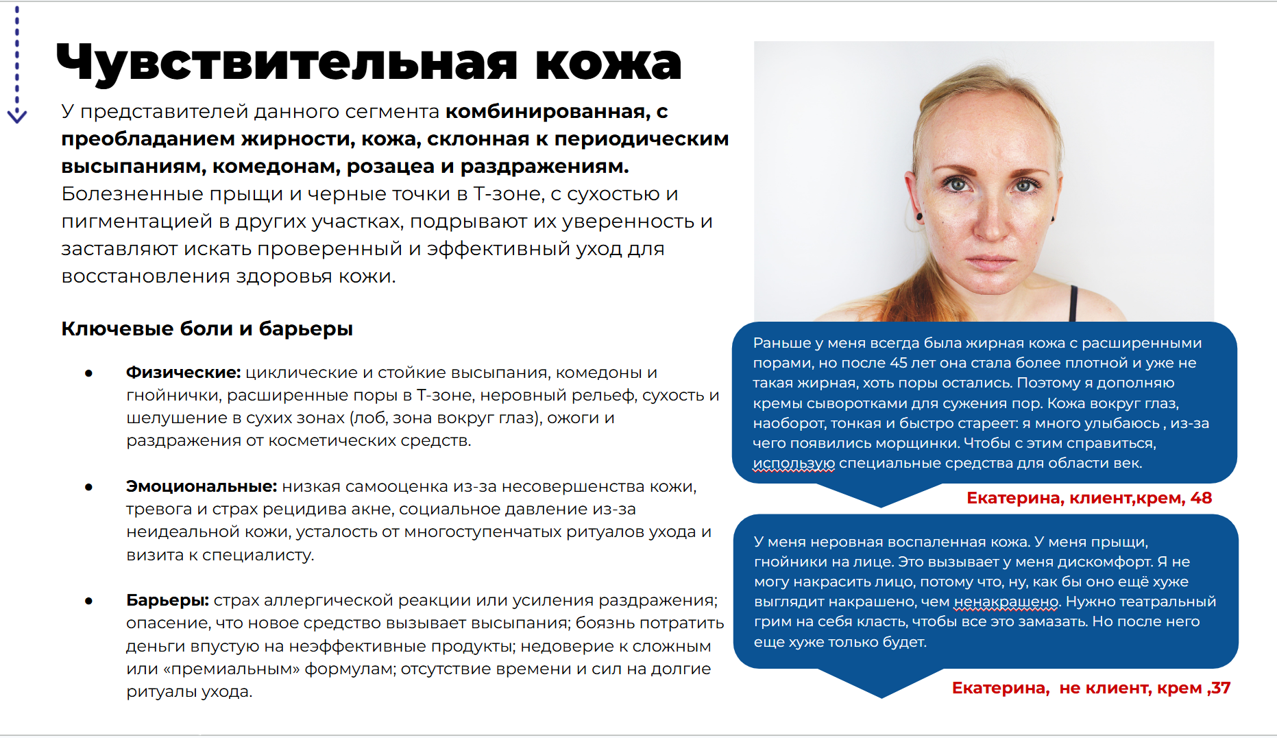 Слайд JTBD: барьеры и драйверы